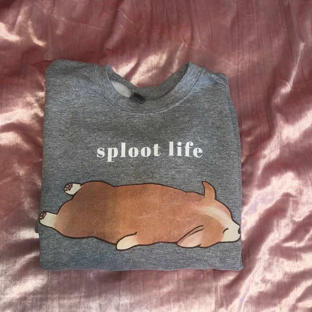 💖3/$20 Kawaii Sploot Life Crewneck